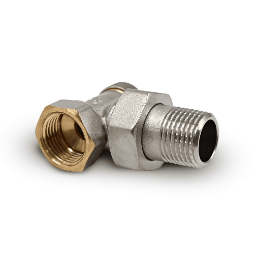 Запорный клапан Primoclima Armature угловой 1/2", никелированный фото 3