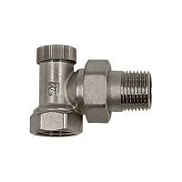 Комплектующие Запорный клапан Primoclima Armature угловой 1/2", никелированный