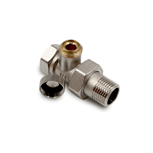 Запорный клапан Primoclima Armature прямой 1/2", никелированный фото 3